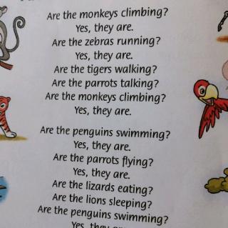 Are the monkeys climbing