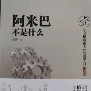 《阿米巴不是什么》序