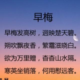 早梅柳宗元图片