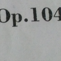 《No.9 Op.104》Concerto violin