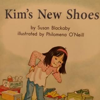 Kim's new shoes