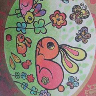 智绘鱼1第三课兔子花中藏