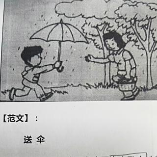 杜怡臻阅读打卡第三十八天《送伞》