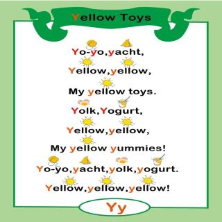 Yellow toys