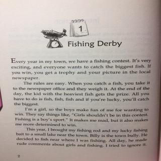 11-1 Fishing Derby