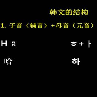 韩语学习：韩语基础学习，发音精讲韩语发音巧记方法