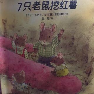硕&淅妈咪绘本《7只老鼠挖红薯》