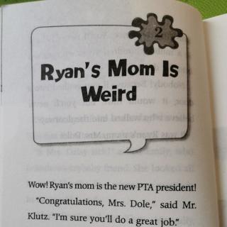 Ryan's Mom is werrd