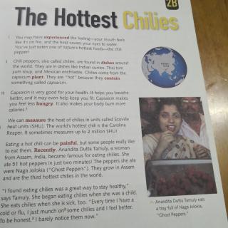 The hottest chillies