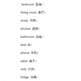 人教版小学英语四年级上册U4课文讲解