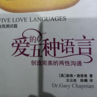 爱的五种语言之二：精心的时刻2