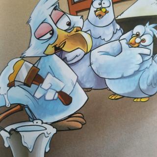 《乌鸦和鸽子》