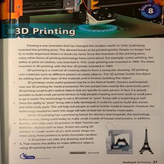 3D printing