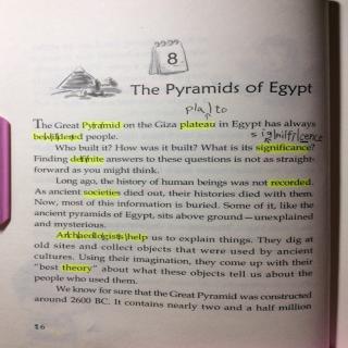 11-8 The Pyramids of Egypt