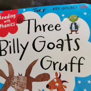 tony3-1.19-three Billy goats gruff