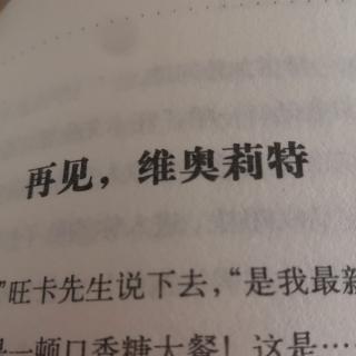 再见，维奥莉特