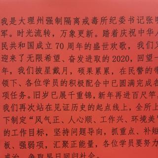 2020年新春贺词—张书记