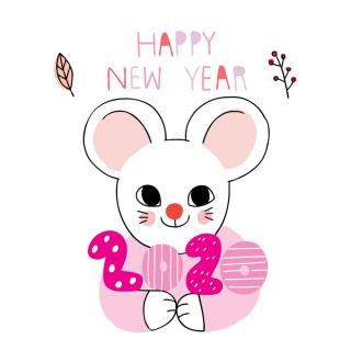 新年表白 | 鼠年，希望你活泼可爱像个米老鼠 - 王潇锌