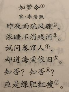 如梦令