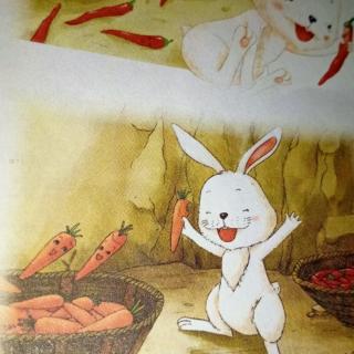 小白兔找吃的