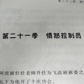 第二十一季   愤怒控制员