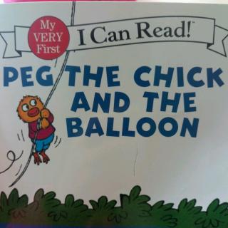 peg the chick and the balloon