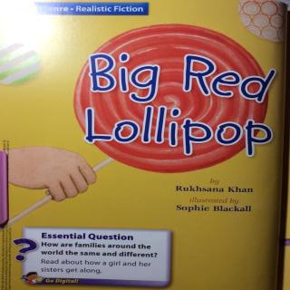 G2 Literature U1W2 - Big Red Lollipop