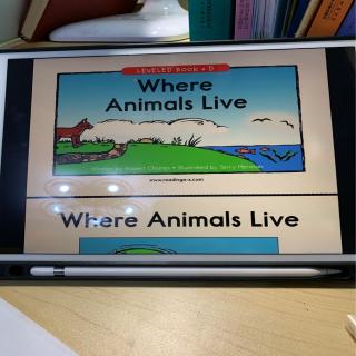 where animals live