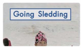 Going Sledding