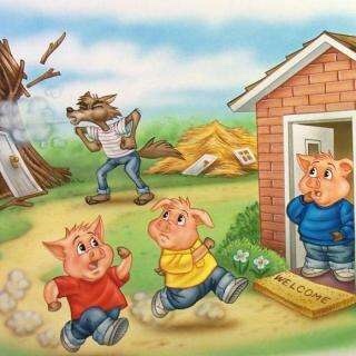 第281期:中班学讲故事《三只小猪》