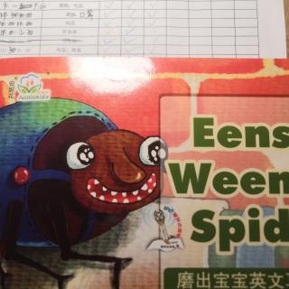 Eensy Weensy spide