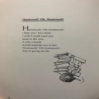 笑笑读诗：Homework!Oh,Homework!