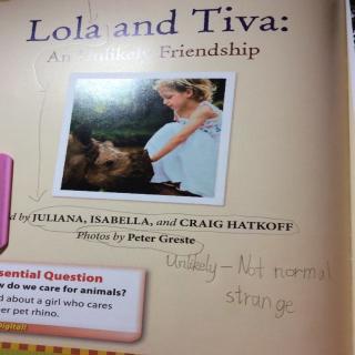 G2 Literature U1W4 - Lola and Tiva