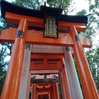 日本行之二十。  稻荷神社