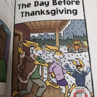 The day before Thanksgiving