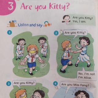 Unit3 Are you Kitty？-三上（上海教育出版社）