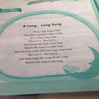 英     A  long, long song