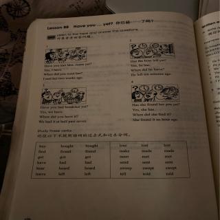 新概念Lesson88课文