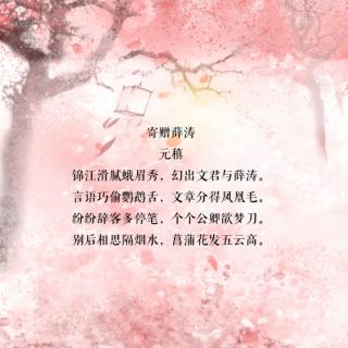 别后相思隔烟水，菖蒲花发五云高｜在水