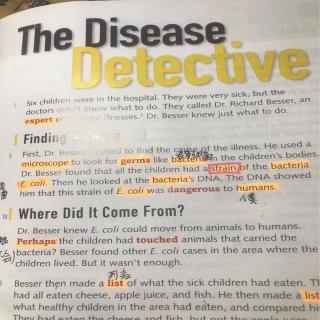 The Disease Detective