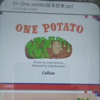 One potato.