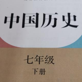 历史七下第十二课