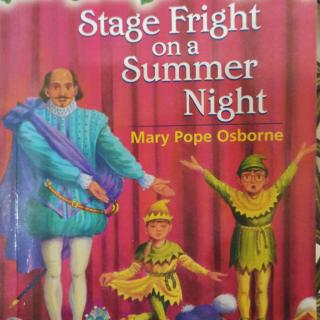 神奇树屋三四章stage fright on a summer night