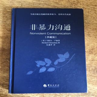 非暴力沟通——面具、体会表达和感受1