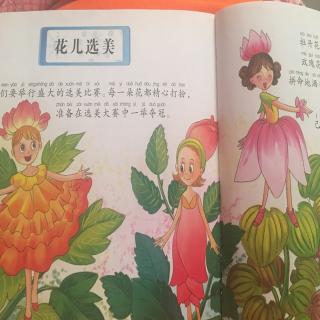 花儿比美