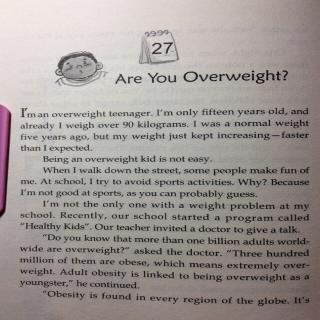 11-27 Are You Overweight？