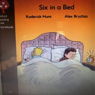 six in a bed