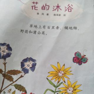 散文《花的沐浴》