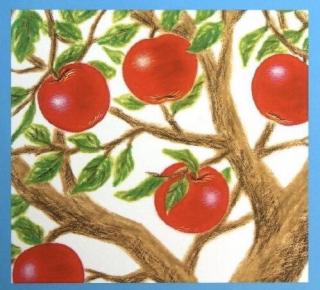 蕃茄田艺术佩奇《红红的苹果》（来自FM161875284)