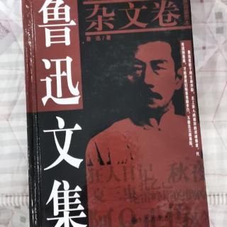 《论雷峰塔的倒掉》鲁迅先生